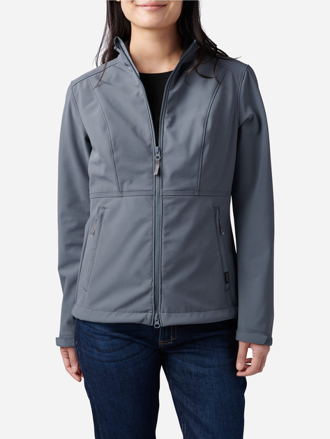 Тактична куртка 5.11 Tactical Women'S Leone Softshell Jacket 38084-545 XL Turbulence (2000980558155) - зображення 1