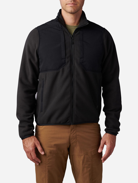 Тактична куртка 5.11 Tactical Mesos Tech Fleece Jacket 78038-019 2XL Black (2000980539161) - зображення 1