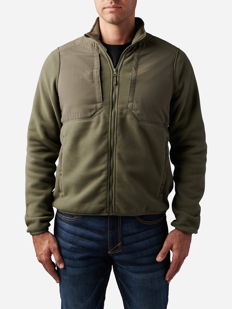 Тактическая куртка 5.11 Tactical Mesos Tech Fleece Jacket 78038-186 2XL Ranger Green (2000980546992) - изображение 1