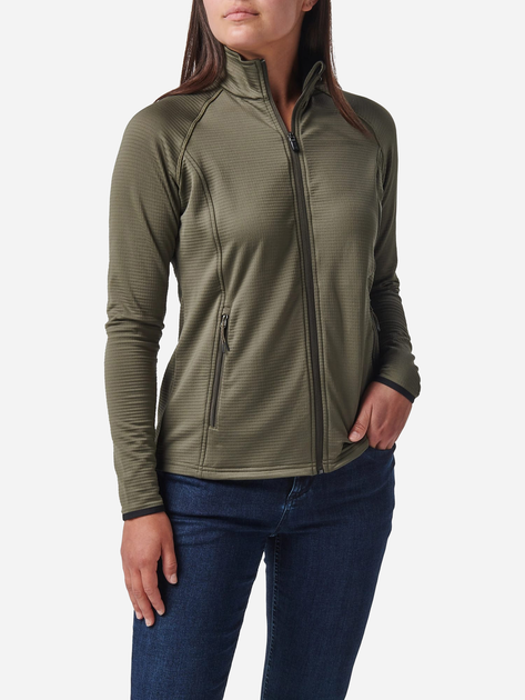 Тактическая куртка 5.11 Tactical Women'S Stratos Full Zip 62424-186 M Ranger Green (2000980575060) - изображение 1