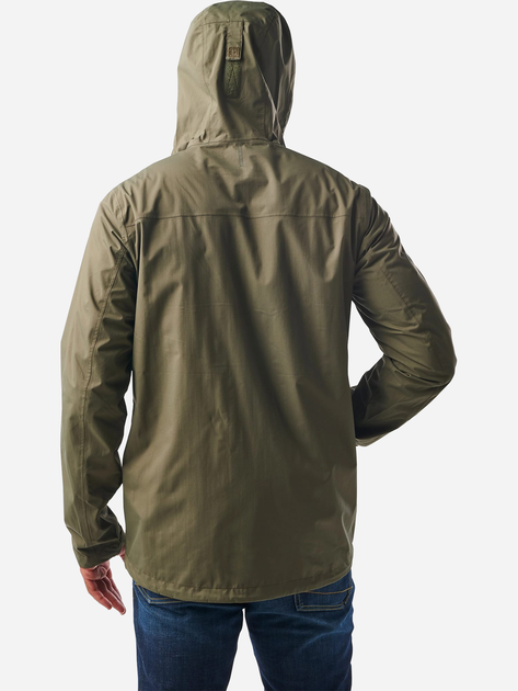 Тактична куртка 5.11 Tactical Exos Rain Shell 48370-186 S Ranger Green (2000980541638) - зображення 2