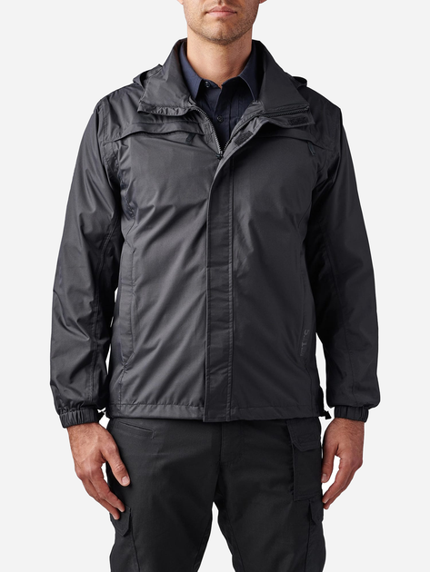 Тактична куртка 5.11 Tactical Tacdry Rain Shell 2.0 48372-019 XL Black (2000980541775) - зображення 1