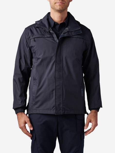 Тактична куртка 5.11 Tactical Tacdry Rain Shell 2.0 48372-724 3XL Dark Navy (2000980541805) - зображення 1