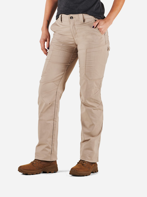 Тактические штаны 5.11 Tactical Apex Pants 64446-055 4/Long Khaki (2000980569564) - изображение 1