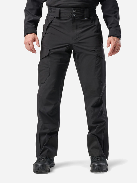 Тактичні штани 5.11 Tactical Force Rain Shell Pants 48363-019 M Black (2000980582242) - зображення 1