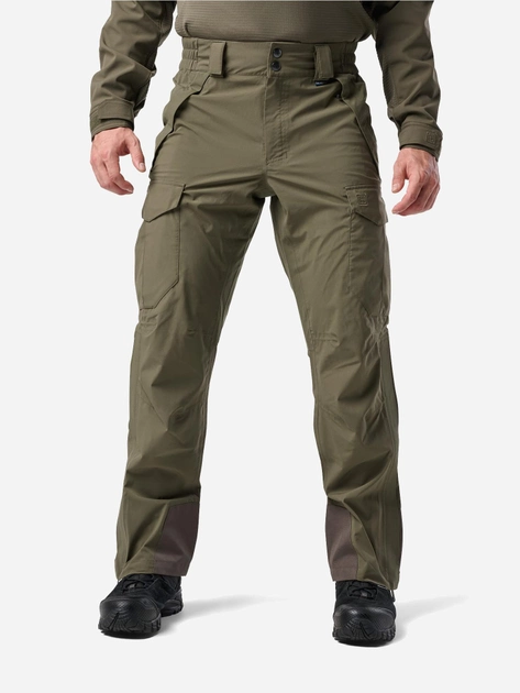Тактичні штани 5.11 Tactical Force Rain Shell Pants 48363-186 L Ranger Green (2000980582280) - зображення 1