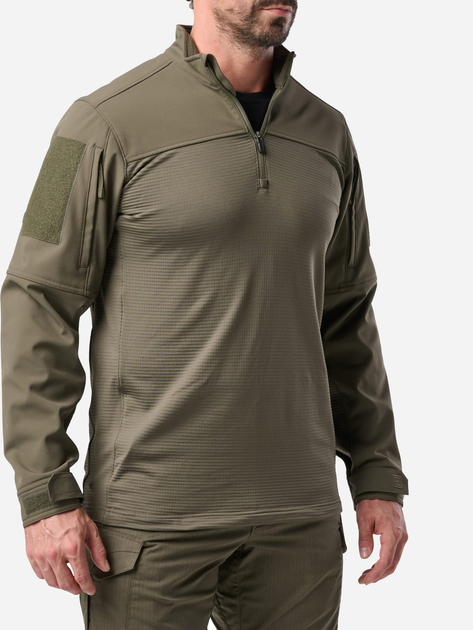 Тактическая рубашка 5.11 Tactical Cold Weather Rapid Ops Shirt 72540-186 M Ranger Green (2000980584284) - изображение 2