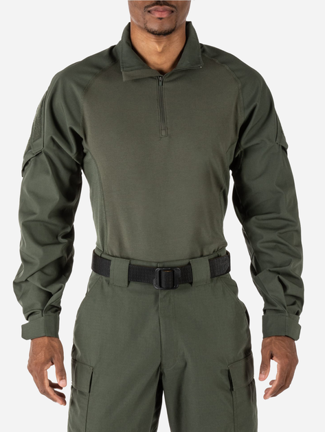 Тактична толстовка 5.11 Tactical Rapid Assault Shirt 72194-190 XS Tdu Green (2000980594870) - зображення 1