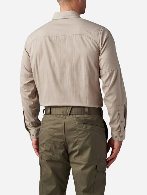Тактична сорочка 5.11 Tactical Abr Pro Long Sleeve Shirt 72543-055 XL Khaki (2000980544240) - зображення 2