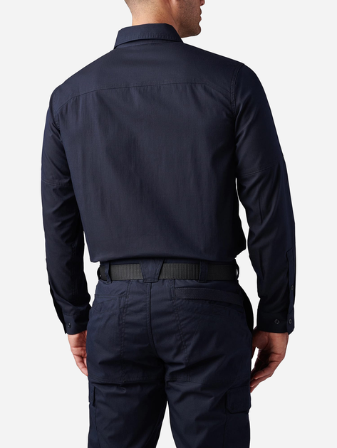 Тактична сорочка 5.11 Tactical Abr Pro Long Sleeve Shirt 72543-724 3XL Dark Navy (2000980544264) - зображення 2