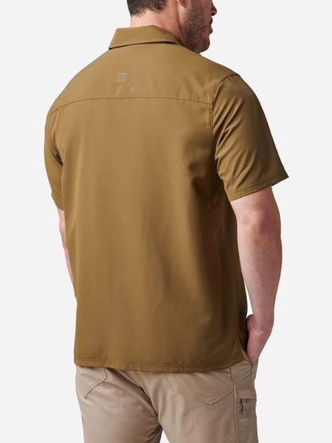 Тактическая рубашка 5.11 Tactical Marksman Utility Short Sleeve Shirt 71215-206 XL Field green (2000980565177) - изображение 2