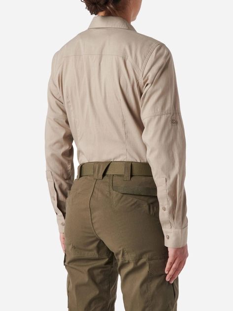 Тактическая рубашка 5.11 Tactical Women’S Abr Pro Long Sleeve Shirt 62420-055 XL Khaki (2000980564910) - изображение 2