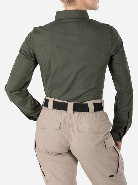 Тактична сорочка 5.11 Tactical Women’S Stryke Long Sleeve Shirt 62404-190 XL Tdu Green (2000980564811) - зображення 2