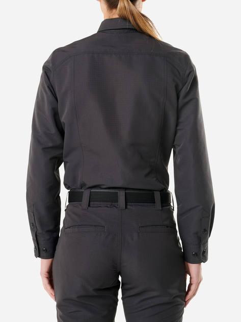 Тактична сорочка 5.11 Tactical Women'S Fast-Tac Long Sleeve Shirt 62388-018 M Charcoal (2000980558032) - зображення 2