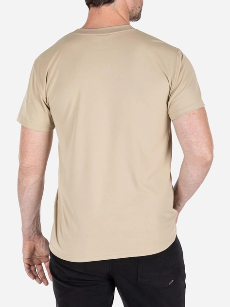 Тактическая футболка 5.11 Tactical Performance Utili-T Short Sleeve 2-Pack 40174-165 3XL 2 шт Acu Tan (2000980546541) - изображение 2