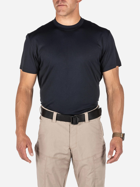 Тактична футболка 5.11 Tactical Performance Utili-T Short Sleeve 2-Pack 40174-724 S 2 шт Dark Navy (2000980546633) - зображення 1