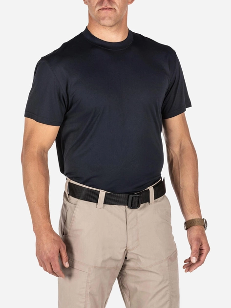 Тактична футболка 5.11 Tactical Performance Utili-T Short Sleeve 2-Pack 40174-724 M 2 шт Dark Navy (2000980546626) - зображення 2