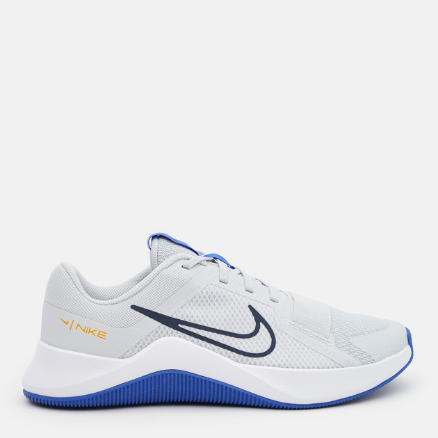 Акція на Чоловічі кросівки для залу Nike Mc Trainer 2 DM0823-009 40.5 (7.5US) 25.5 см Pure Platinum/Obsidian-Racer Blue-White від Rozetka