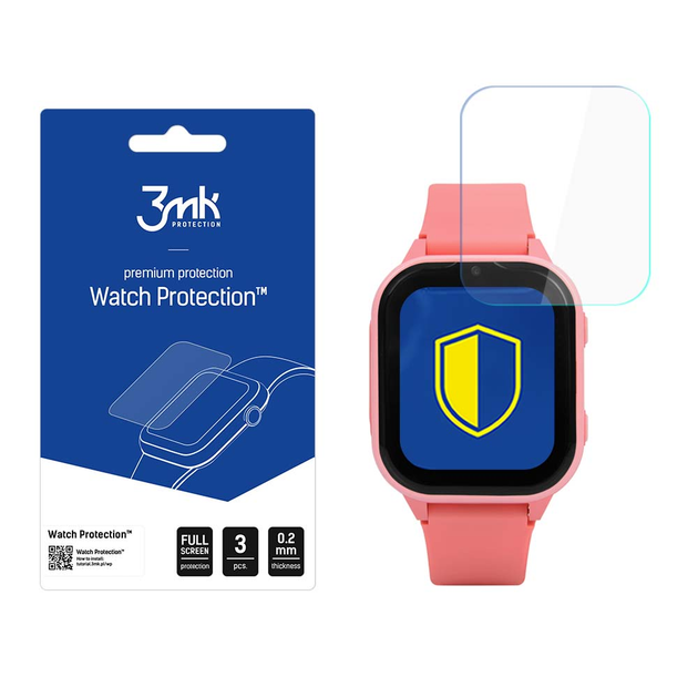 Захисна плівка 3MK ARC Watch для Garett Kids Sun Ultra 4G 3 шт (5903108535687) - зображення 2