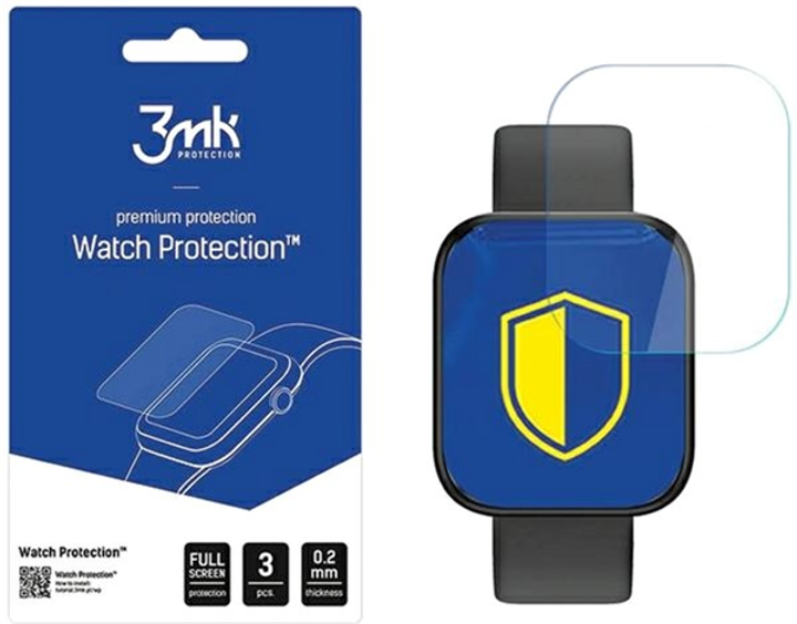Захисна плівка 3MK ARC Watch для Media-Tech Activeband Progress MT868 3 шт (5903108536066) - зображення 1