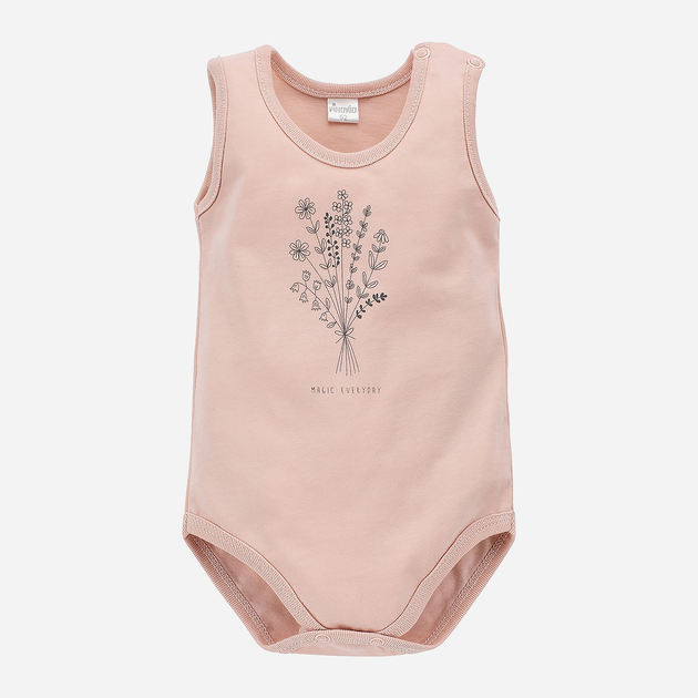 Боді для малюка Pinokio Summer Mood Sleeveless Bodysuit 62 см Pink (5901033283222) - зображення 1
