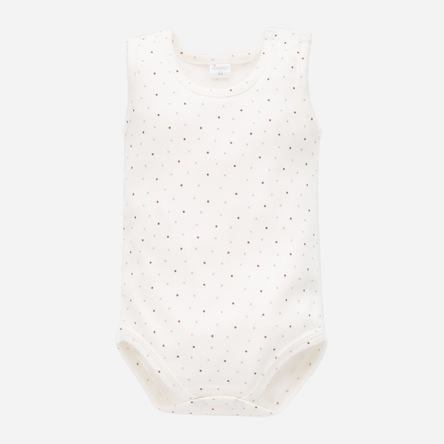 Боді для малюка Pinokio Magic Vibes Bodysuit Sleeveless 62 см Ecru (5901033295386) - зображення 1