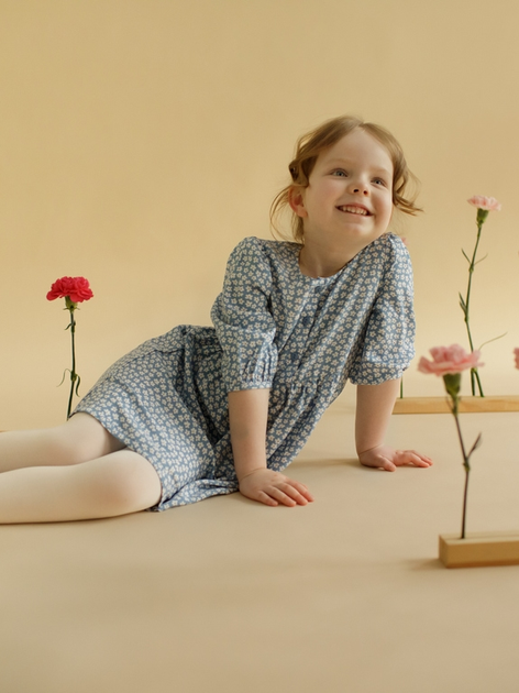 Сукня дитяча Pinokio Lilian Dress 110 см Blue (5901033306815) - зображення 2