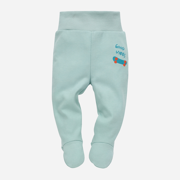 Повзунки Pinokio Orange Flip Sleeppants 68-74 см Green (5901033308321) - зображення 1