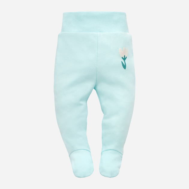 Повзунки Pinokio Lilian Sleeppants 56 см Mint (5901033306518) - зображення 1