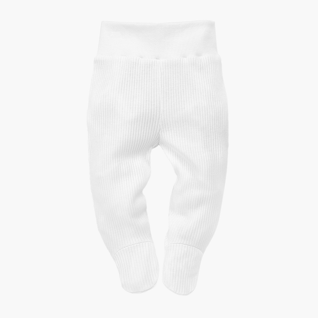 Повзунки Pinokio Lovely Day White Sleeppants 56 см White Stripe (5901033312748) - зображення 1