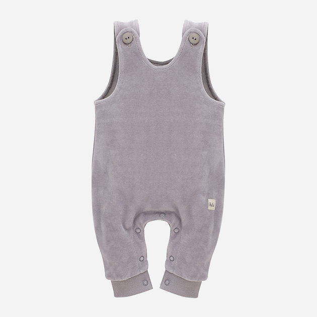 Напівкомбінезон дитячий Pinokio Hello Dungarees 74-76 см Grey (5901033291975) - зображення 1