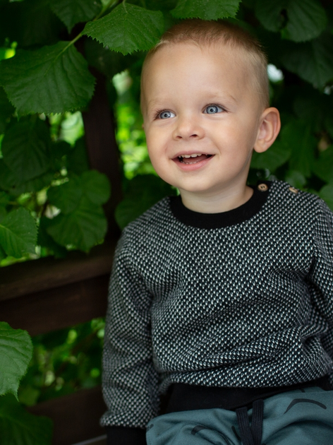 Sweter chłopięcy elegancki Pinokio Le Tigre Sweater 92 cm Czarny (5901033279904) - obraz 2