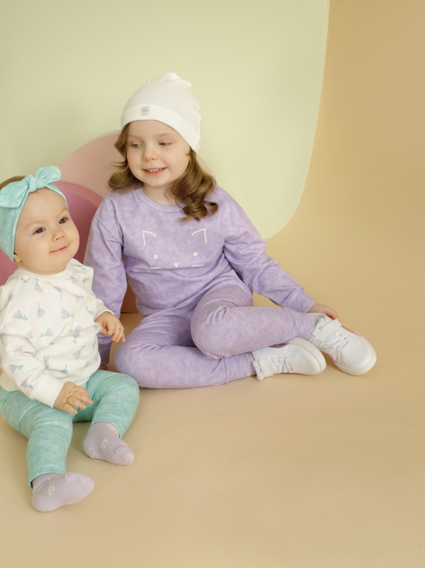 Дитячий світшот для дівчинки Pinokio Lilian Sweatshirt 86 см Екрю (5901033304972) - зображення 4