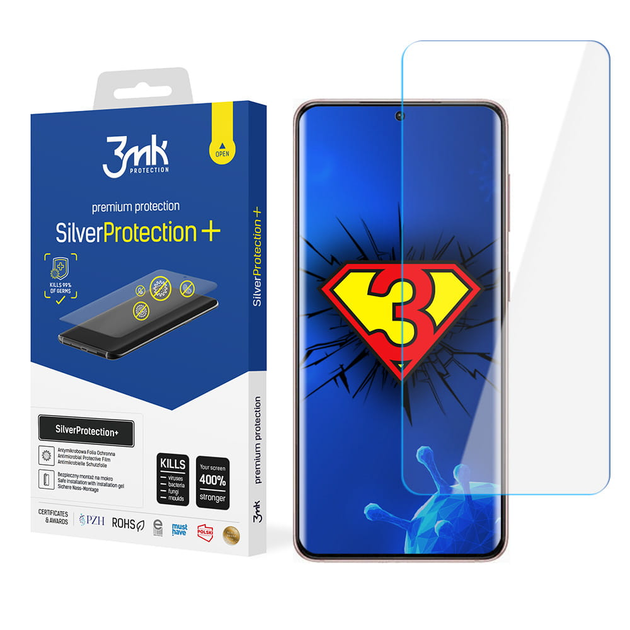 Folia ochronna 3MK SilverProtection+ do Samsung Galaxy S21 FE antymikrobowa (5903108412872) - obraz 6