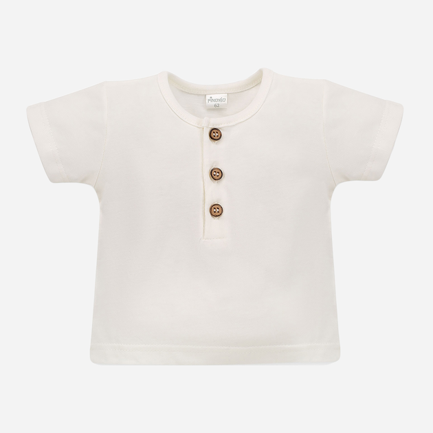 Koszulka dziecięca Pinokio Free Soul T-Shirt 62 cm Ecru (5901033286001) - obraz 1