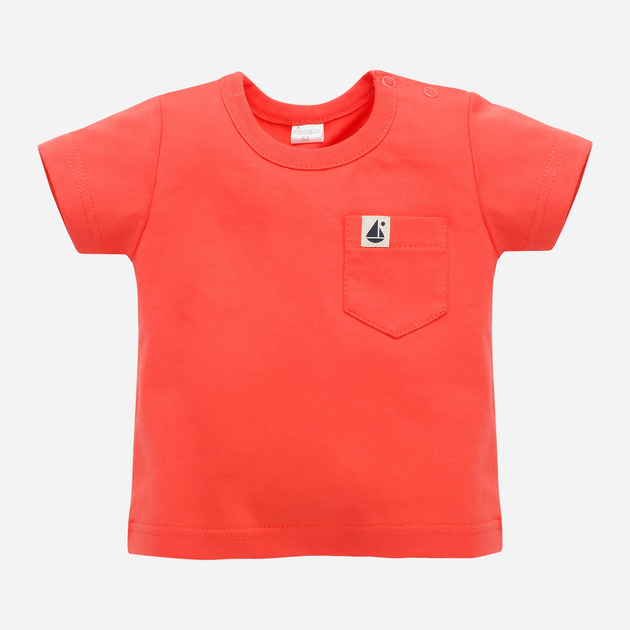 Koszulka chłopięca Pinokio Sailor 86 cm Czerwona (5901033304019) - obraz 1