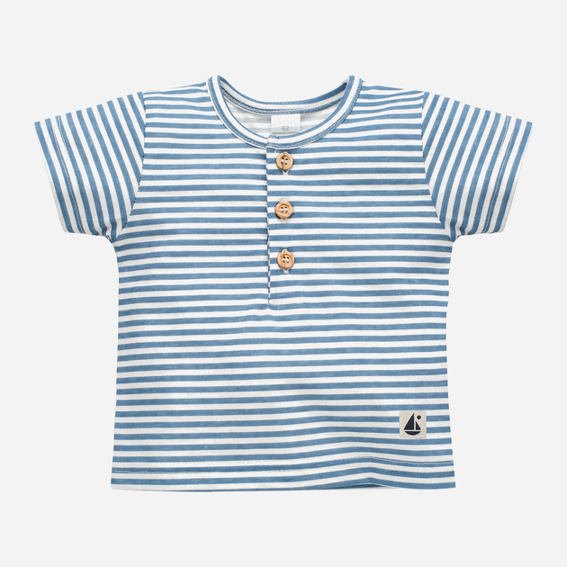 Koszulka chłopięca Pinokio Sailor 74-76 cm Ecru (5901033304217) - obraz 1