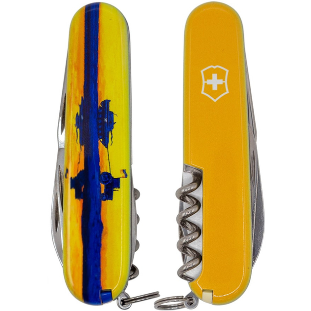 Складаний ніж Victorinox Spartan Ukraine 1.3603.3_T3110p - зображення 1