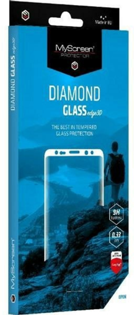 Szkło ochronne MyScreen Diamond Edge 3D do Honor Magic 5 Lite czarny (5904433218771) - obraz 1