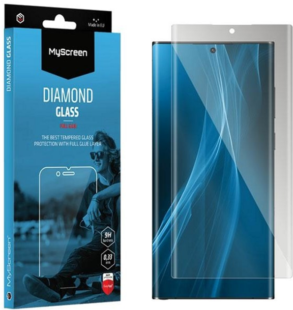 Szkło ochronne MyScreen Diamond Edge 3D do Motorola Edge 40 / Edge 40 Pro 5G czarny (5904433221665) - obraz 1