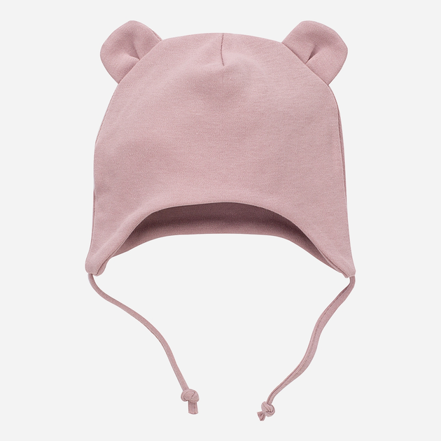 Чепчик Pinokio Hello Wrapped Bonnet 36-38 см Pink (5901033291555) - зображення 1