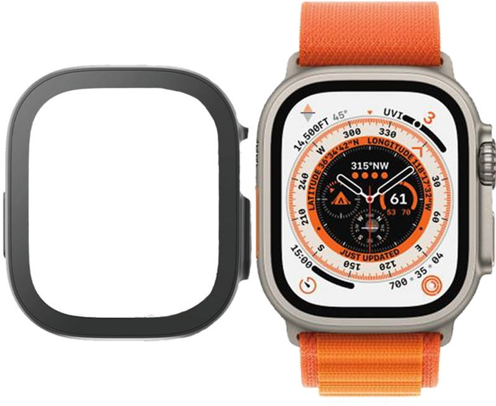 Szkło hartowane Panzer Glass Full Body do Apple Watch Ultra 49 mm (5711724036781) - obraz 2