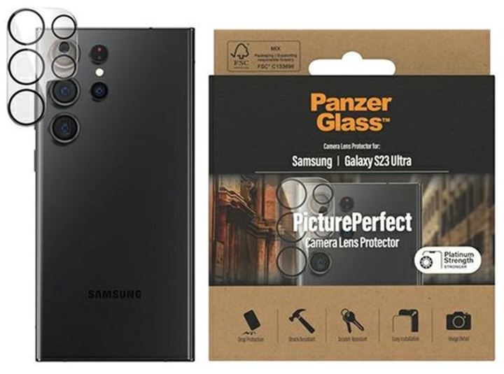 Szkło hartowane Panzer Glass Picture Perfect do Samsung Galaxy S23 Ultra (5711724004414) - obraz 1