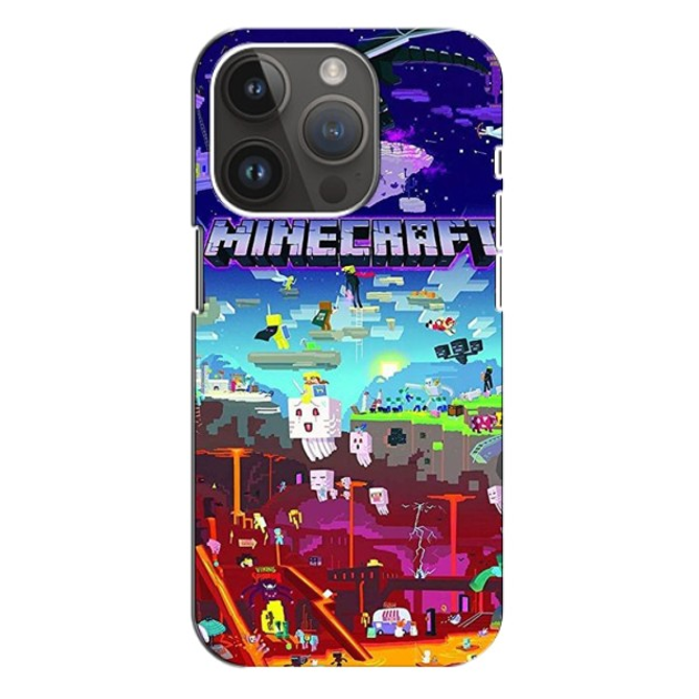 Чехол с рисунком Minecraft для iPhone 11 силиконовый купить недорого в интернет-магазине