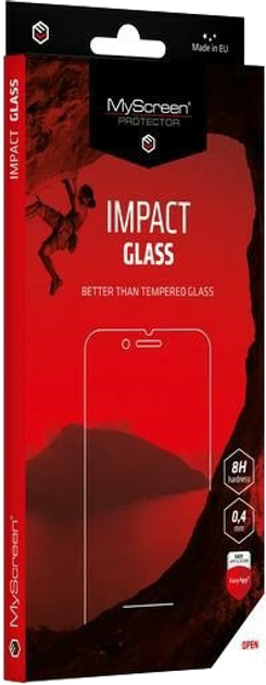 Захисне скло MyScreen ImpactGlass для Apple iPhone 11/Xr Чорне (5901924957171) - зображення 1