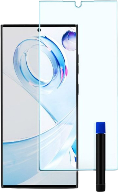 Захисне скло Spigen Platinum для Samsung Galaxy S23 Ultra (8809896743013) - зображення 1