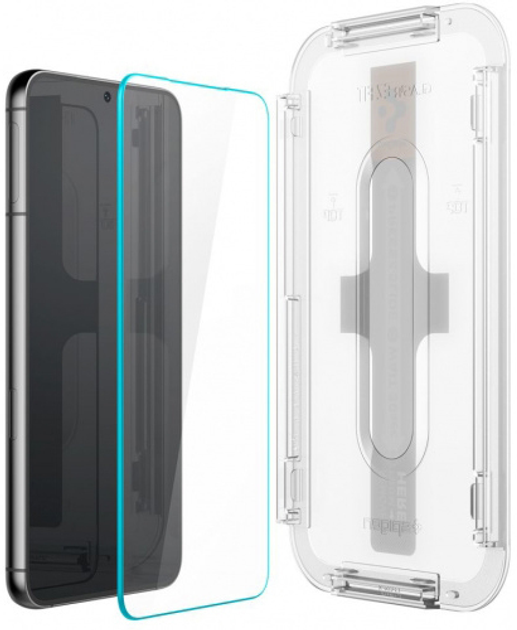 Szkło hartowane Spigen Ez Fit do Samsung Galaxy S23 2 szt (8809896743143) - obraz 2