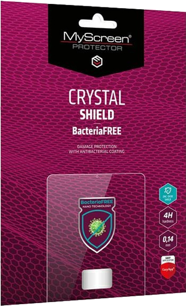 Folia ochronna MyScreen MS CRYSTAL BacteriaFREE do Apple rPad Pro 11" 2018/2020/2021 / Air 4 gen (5901924987437) - obraz 1