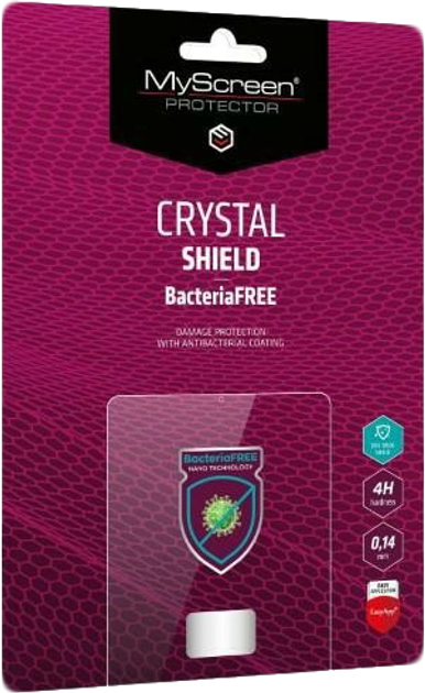 Folia ochronna MyScreen MS CRYSTAL BacteriaFREE do Lenovo Tab M7 (TB-7305F) (5901924994886) - obraz 1