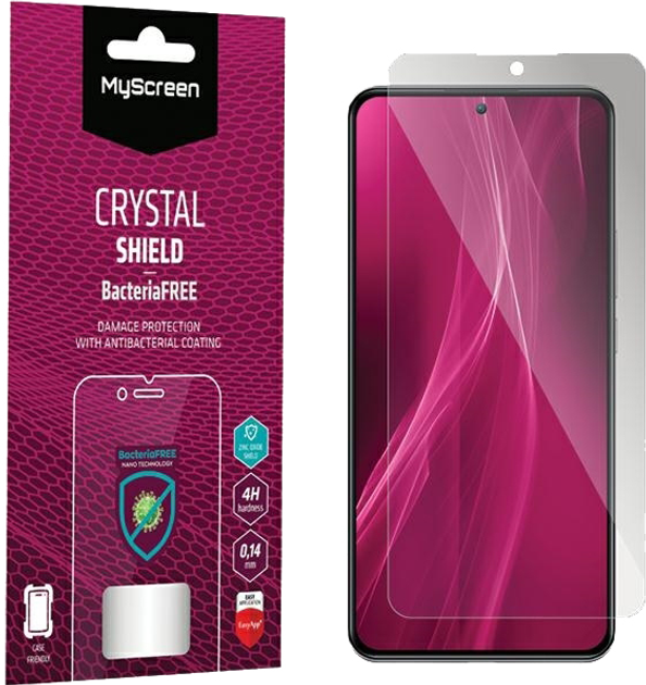 Folia ochronna MyScreen MS CRYSTAL BacteriaFREE do Motorola Moto G32 (5904433223720) - obraz 1